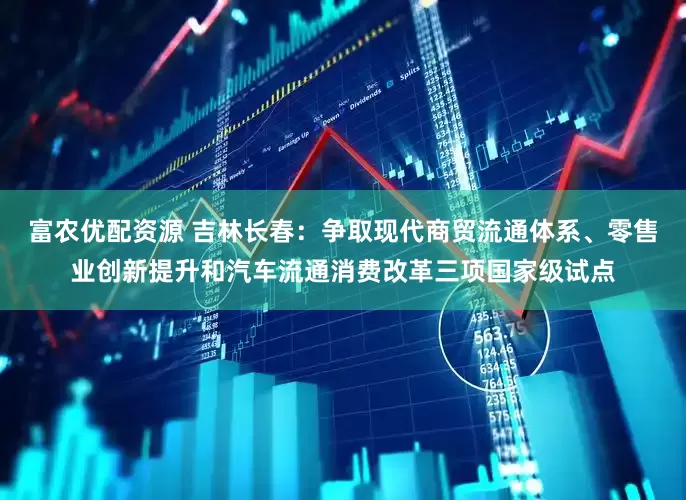 富农优配资源 吉林长春：争取现代商贸流通体系、零售业创新提升和汽车流通消费改革三项国家级试点