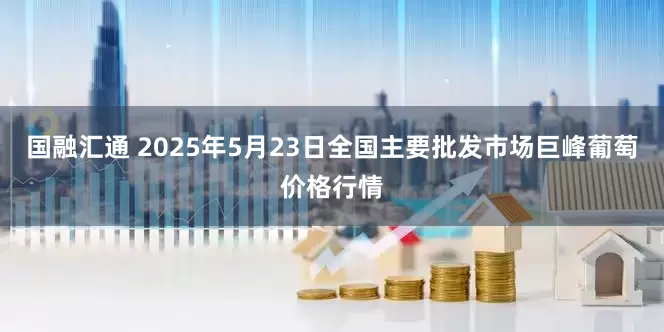 国融汇通 2025年5月23日全国主要批发市场巨峰葡萄价格行情